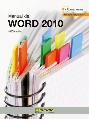 cover image of Manual de Word 2010
